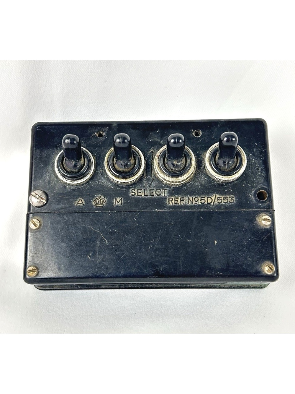 Vintage WWII AM Switch Box Swordfish 5D/553 RAF 4183 for Model Railroad(?)